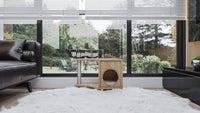 Load image into Gallery viewer, Nina Cat House Scratcher Post w/ Cushion Bed
