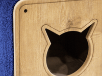 Load image into Gallery viewer, Kylo Cat Condo &amp; Scratcher
