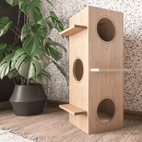 Load image into Gallery viewer, Dexter Cat Tower Multi Lounger
