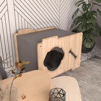 Load image into Gallery viewer, Modern Mango Pets Loaf Natural Dog House
