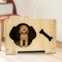 Load image into Gallery viewer, Modern Mango Pets Loaf Natural Dog House
